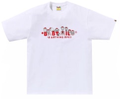 BAPE Christmas Baby Milo Tee White