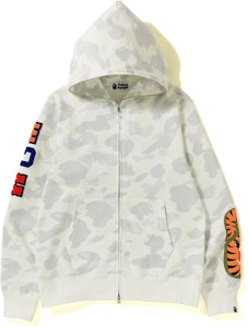 Sudadera con Capucha Bape City Camo Shark Bordado Cremallera Completa Blanca Buy Sudadera con Capucha Bape City Camo Shark Bordado Cremallera Completa Blanca