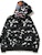 BAPE City Camo Shark Wide Full Zip Double Hoodie Black