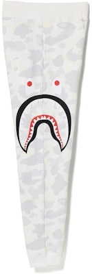 Bape City Camo Side Shark Slim Sweat Pants White Order Bape City Camo Side Shark Slim Sweat Pants White