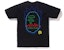 BAPE City Hong Kong Outline Tee Black
