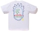 Order A BATHING APE®香港アウトラインTシャツ (白)