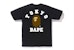 BAPE City Tokyo College Tee Black