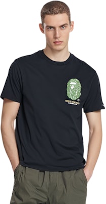 BAPE City Tokyo Kanji Tee Black Lookbook BAPE City Tokyo Kanji Tee Black