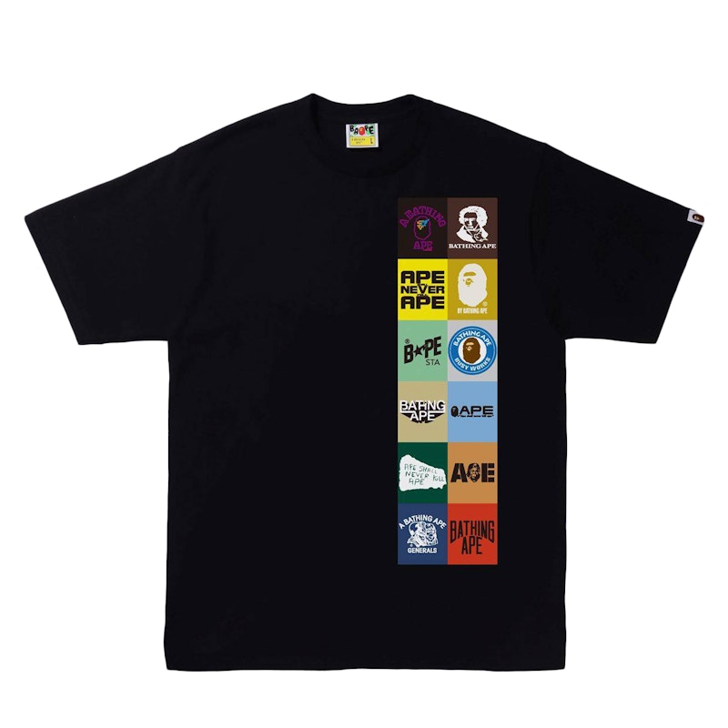 Buy BAPE Klasik Logo Tee Hitam