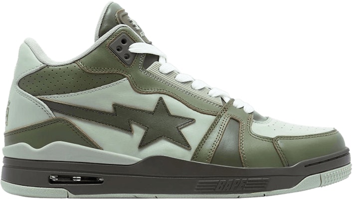 BAPE Clutch Sta #1 'Olive Drab' Lelaki Wanita Sneakers Original 1J30191020-OLD Buy BAPE Clutch Sta #1 'Olive Drab' Lelaki Wanita Sneakers Original 1J30191020-OLD