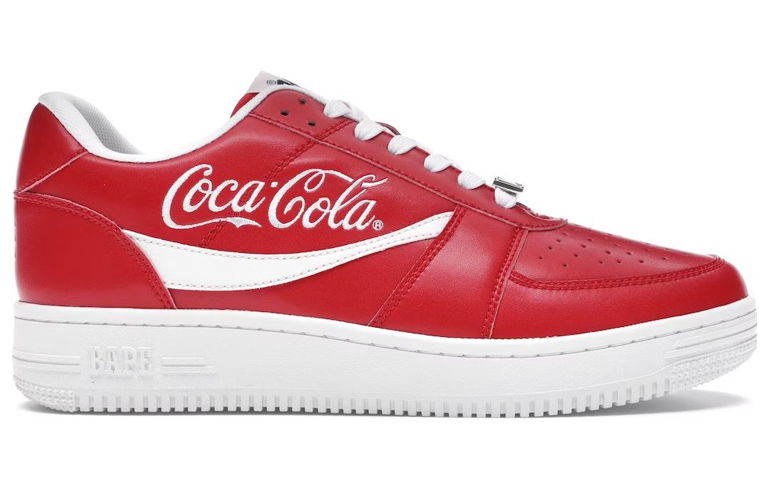 BAPE Coca-Cola A BATHING APE Bapesta 'Red' 圖 2
