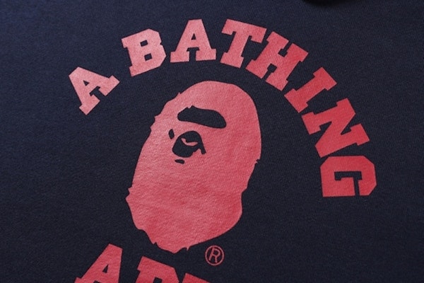 Sudadera con Capucha Pesada Bape College Azul Marino. Order Sudadera con Capucha Pesada Bape College Azul Marino.