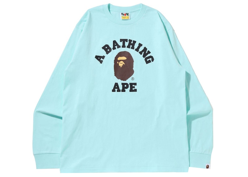 BAPE College L/S Tee (SS22) Sax
