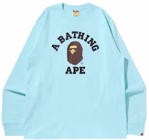 BAPE College L/S Tee (SS22) Sax BAPE College L/S Tee (SS22) Sax