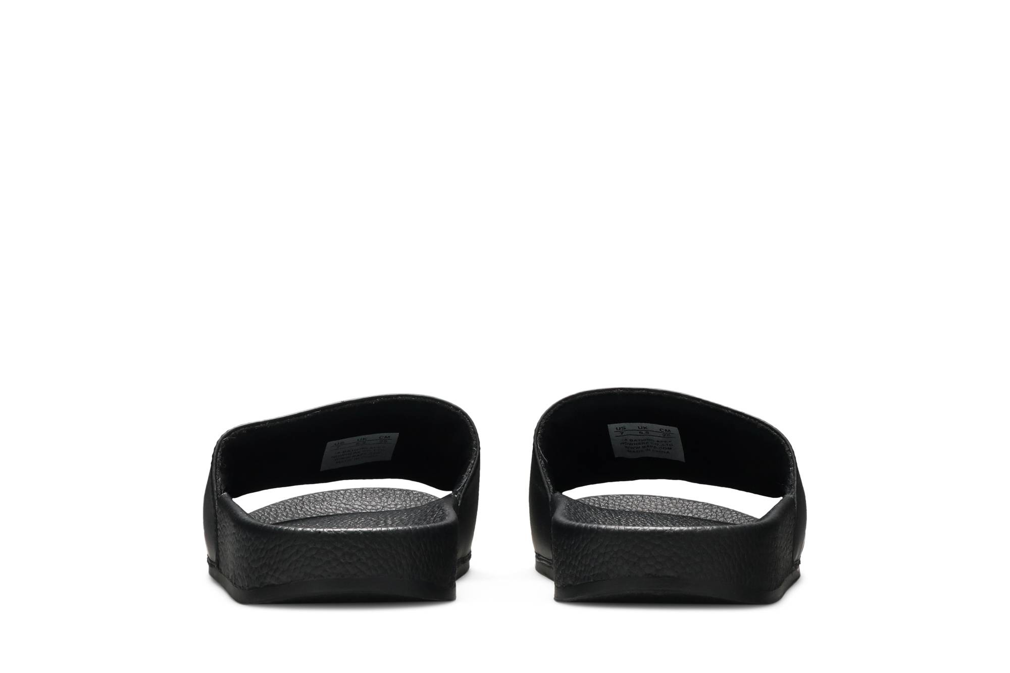 Details for BAPE College Slide 'Black' 1G20191011-BLK