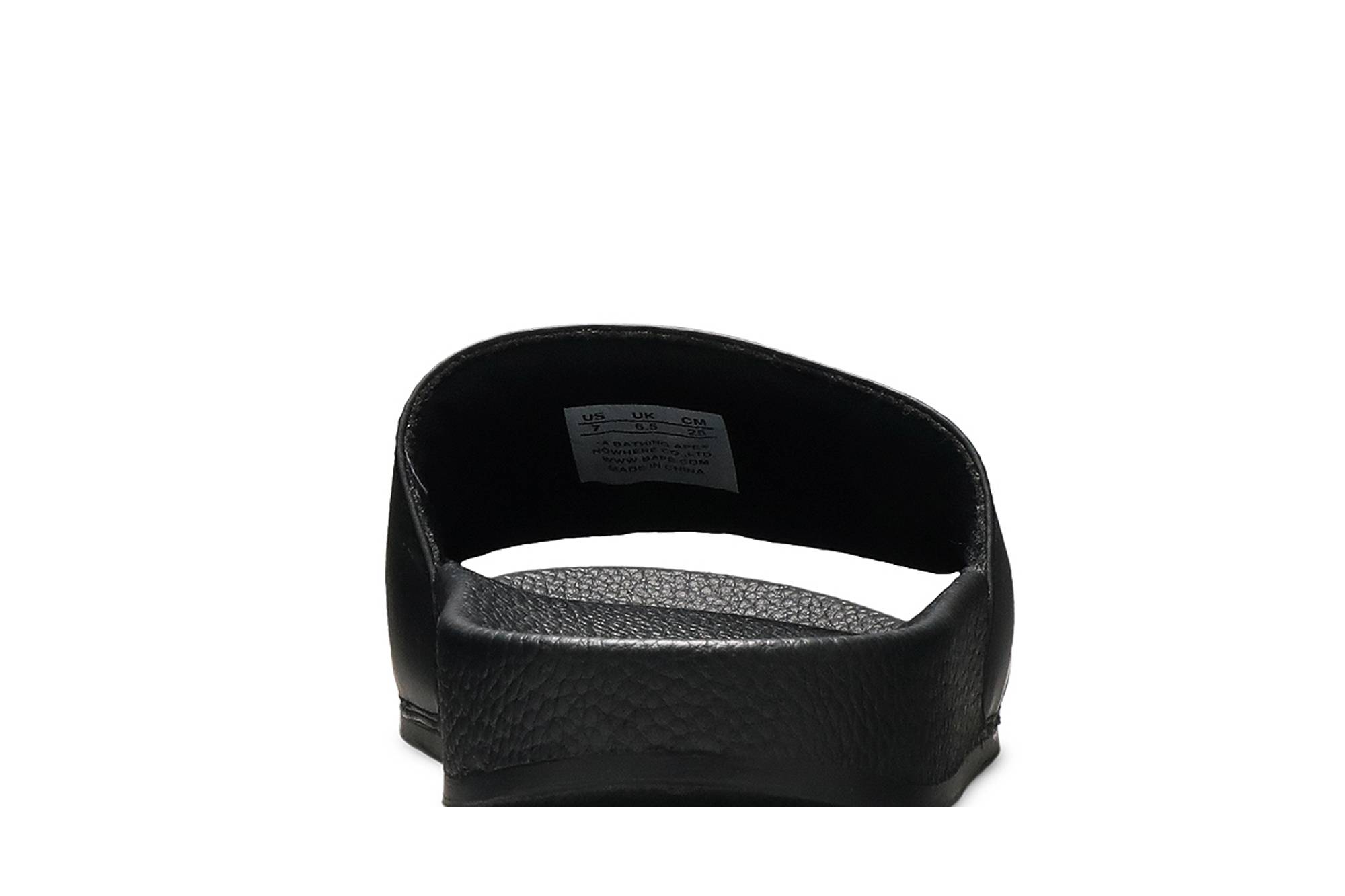 Sizing BAPE College Slide 'Black' 1G20191011-BLK