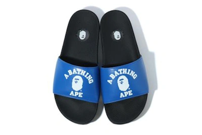 BAPE College Slide 'Blue'
