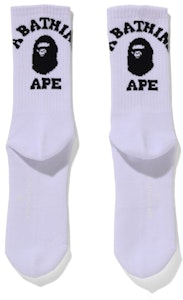 BAPE 大学袜子 '黑色' (FW21) Buy BAPE 大学袜子 '黑色' (FW21)