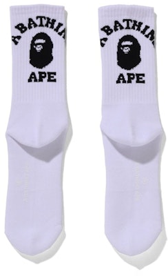 BAPE College Socks 'Black' (FW21) Buy BAPE College Socks 'Black' (FW21)