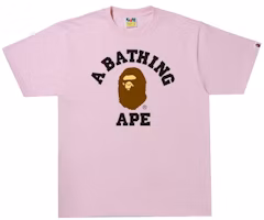 BAPE College Tee 'Pink' BAPE College Tee 'Pink'
