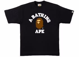 BAPE College Tee Black BAPE College Tee Black