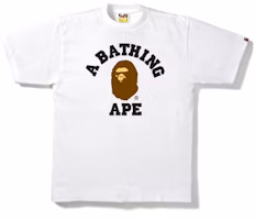 BAPE College Tee White BAPE College Tee White