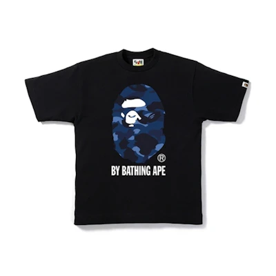 BAPE Color Camo By Bathing Tee Black/Blue