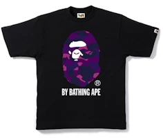 BAPE Color Camo By Bathing Tee Black/Purple BAPE Color Camo By Bathing Tee Black/Purple