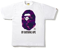 BAPE Color Camo By Bathing Tee White/Purple