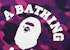 BAPE Color Camo College Crewneck (SS22) Purple