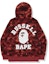 Buy Bape Color Camo College Pullover Hoodie Merah