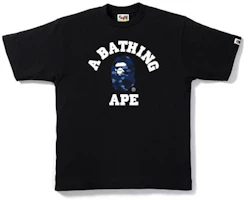 BAPE Color Camo College Tee Black/Navy BAPE Color Camo College Tee Black/Navy