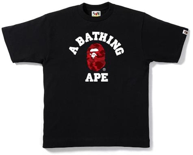 bape-color-camo-college-tee-black-red