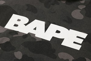 Bape Hitam Hoodie Pullover Lebar Camo Damage Warna Order Bape Hitam Hoodie Pullover Lebar Camo Damage Warna