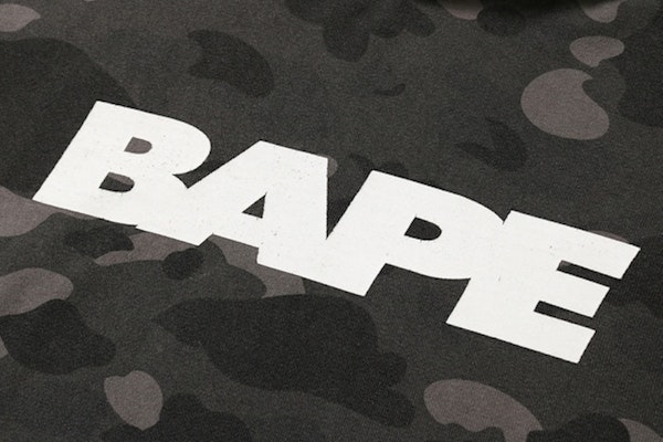 Bape Color Camo Damage Wide Pullover Hoodie Black Order Bape Color Camo Damage Wide Pullover Hoodie Black