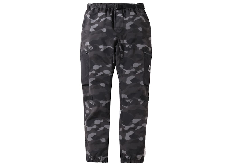 BAPE Color Camo Military Pants Black
