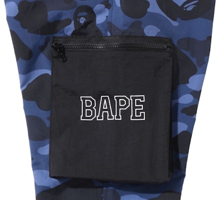 BAPE Color Camo Military Pants Navy Lookbook BAPE Color Camo Military Pants Navy