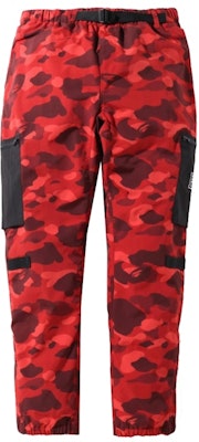 BAPE Color Camo Military Pants Red Buy BAPE Color Camo Military Pants Red