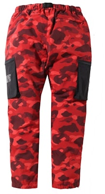 BAPE Color Camo Military Pants Red Order BAPE Color Camo Military Pants Red