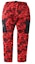Order BAPE Color Camo Military Pants Red