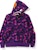 BAPE Color Camo PONR Shark Full Zip Hoodie Purple