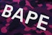 BAPE Color Camo Pullover Hoodie Purple