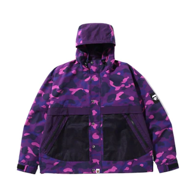 BAPE Color Camo Relaxed Fit Hoodie Jacket SS22 Camouflage Outerwear 1I30-140-012
