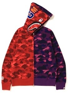 베이프 레드 퍼플 컬러 카모 샤크 후드 집업
Buy 베이프 레드 퍼플 컬러 카모 샤크 후드 집업