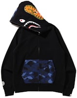 BAPE Color Camo Shark Full Zip Hoodie (SS22) Black BAPE Color Camo Shark Full Zip Hoodie (SS22) Black