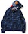 BAPE Color Camo Shark Full Zip Hoodie Blue