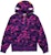BAPE Color Camo Shark Full Zip Hoodie Purple