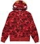 Buy BAPE Color Camo Shark Full Zip Hoodie Red