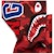 BAPE Color Camo Shark Full Zip Hoodie Red