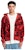 BAPE Color Camo Shark Full Zip Hoodie Red
