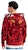 BAPE Color Camo Shark Full Zip Hoodie Red