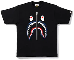BAPE Color Camo Shark Tee Black/Navy BAPE Color Camo Shark Tee Black/Navy