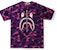 BAPE Color Camo Shark Tee Purple
