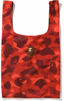 BAPE Color Camo Shopping Bag L Red BAPE Color Camo Shopping Bag L Red